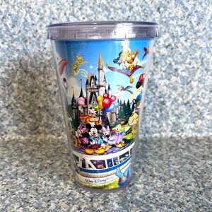 Walt Disney World Tumbler Walt Disney Parks Travel Tumbler with Lid